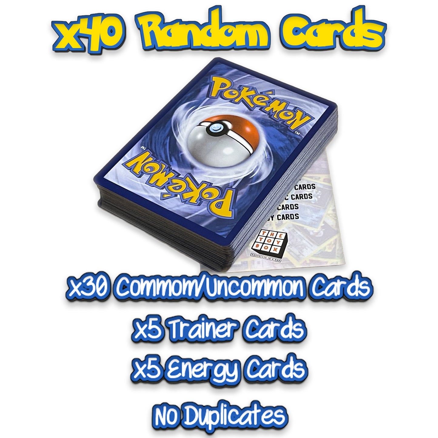 Ultimate Shiny Pokémon Card Bundle - 50 Random Cards Guaranteed 10 Holos + 1 Rare Ultra Shiny Card by The Toy Box™