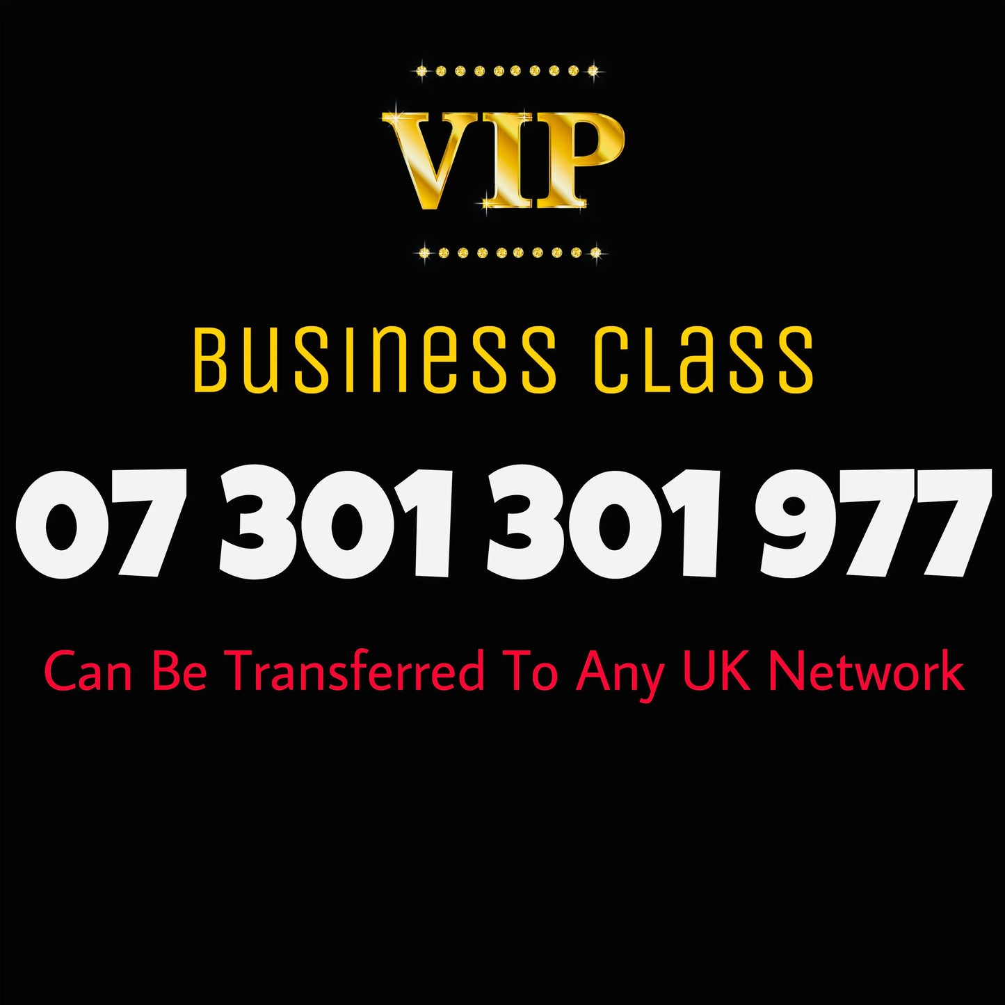 🔥 VIP UK Mobile Number for Sale – 07 301 301 | Golden, Premium, Easy-to-Remember 🔥