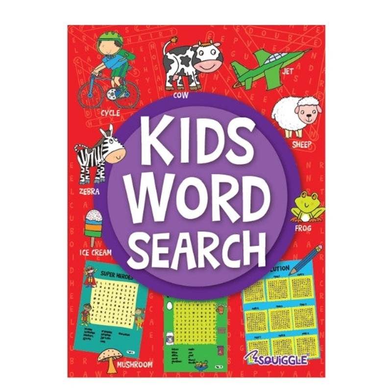 Kids Word Search Puzzle Book – Single Assorted | Fun & Engaging Word Search Puzzles | Children'S Entertainment