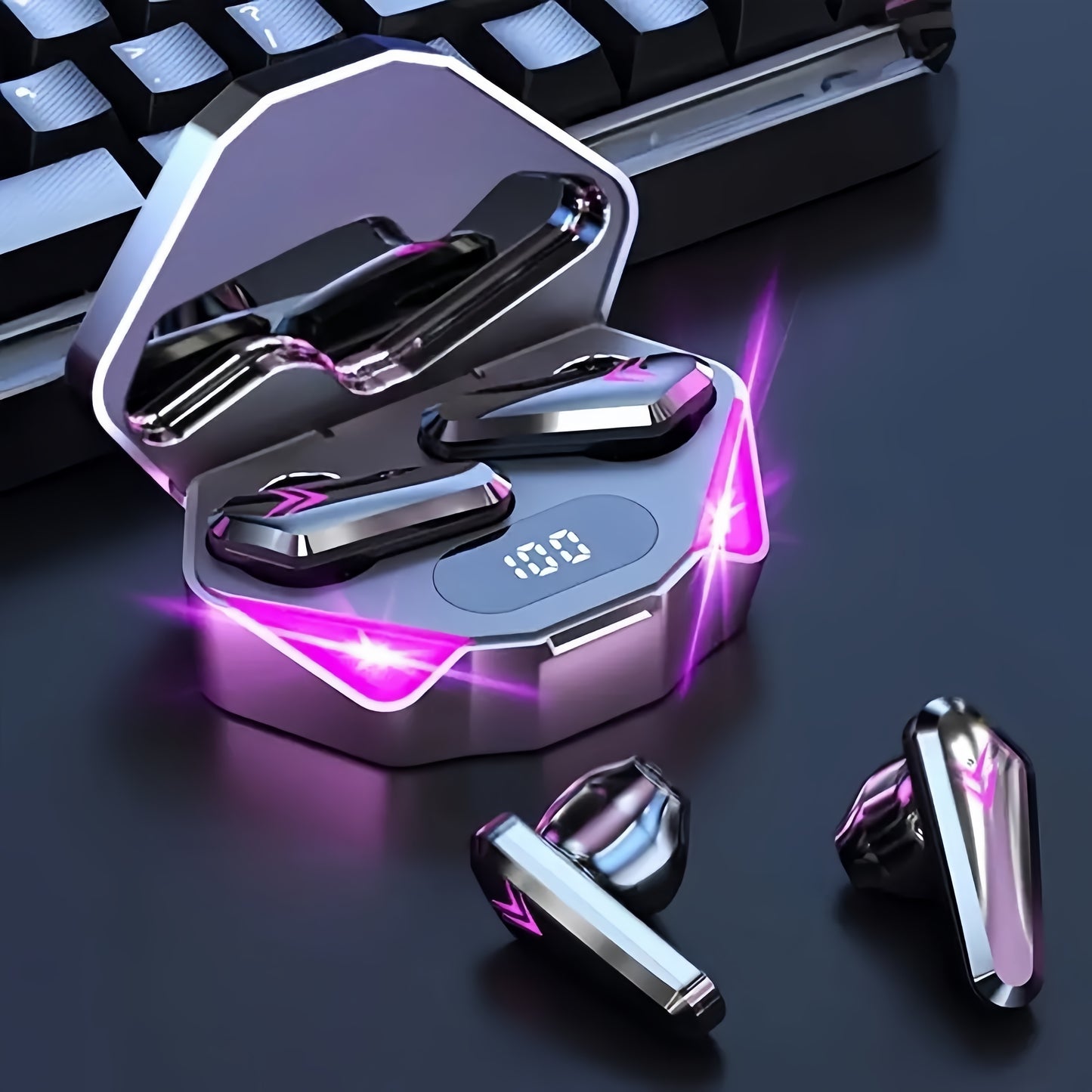New Smart Wireless High-Quality Sound Cool Style Gaming Wireless Headphones