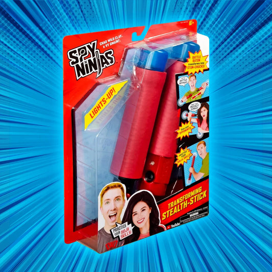 chad wild clay & vy qwaint spy ninjas transforming stealth stick