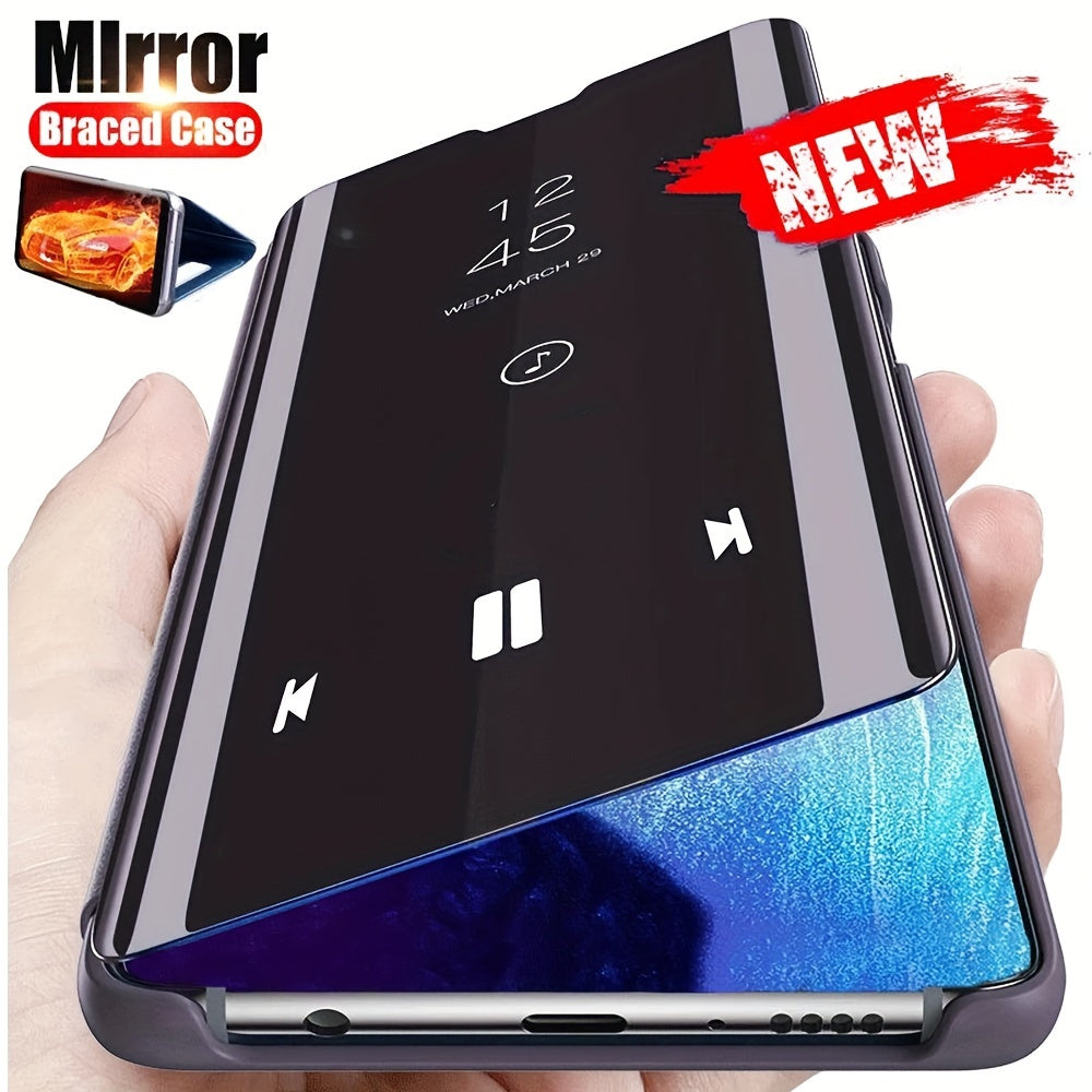 Phone Case - Protective Mirror Case for Samsung Galaxy A54, A34, A52, A53 5G, A14, A13, A15, A35, A55, Note 20, S20, S21 FE, S10 Plus, S22, S23, S24 Ultra