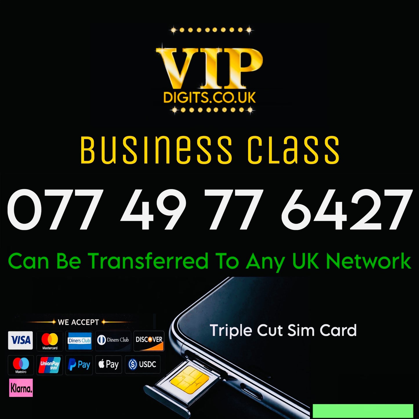 Lucky 7 Premium Mobile Numbers – VIP & Special Fancy Numbers Gold | 0774977 6427