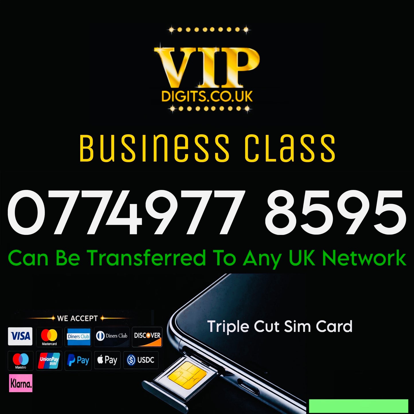 Premium Mobile Numbers – VIP & Special Fancy Numbers Gold | 0774977 8995