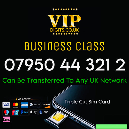 Gold Premium Mobile Numbers – VIP & Special Fancy Numbers Gold | 07950 443212