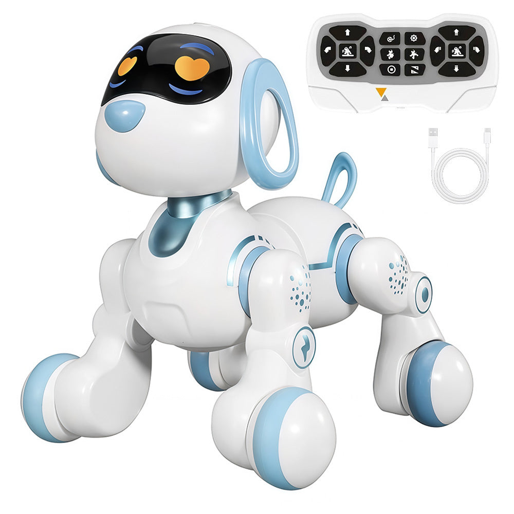 Power Puppy - My Little Robot Dog - Robot Dog with Sounds, Music, Light Effects - Barks And Walks Like a Real Dog, Toy for Boys And Girls