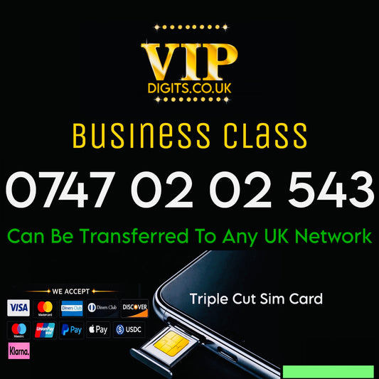 Premium Mobile Numbers – VIP & Special Fancy Numbers Gold | 0747 02 02 543