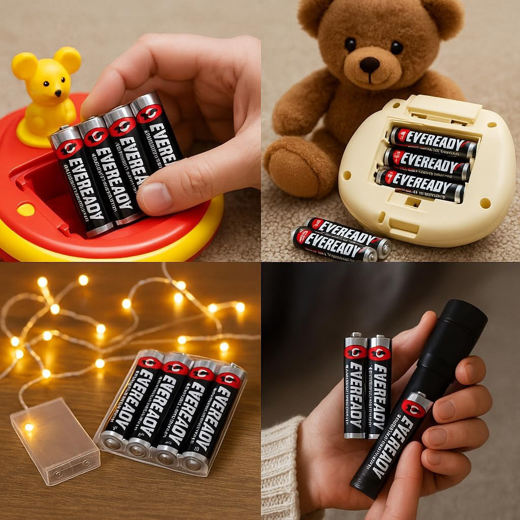 Eveready Super Heavy Duty Battery Bundle – 20 AA & 10 AAA 1.5V Zinc Power Value Pack (30 Total Batteries)