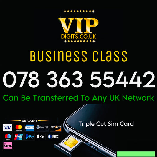 Easy To Remember Gold Premium Mobile Numbers – VIP & Special Fancy Numbers Gold | 078 363 55442