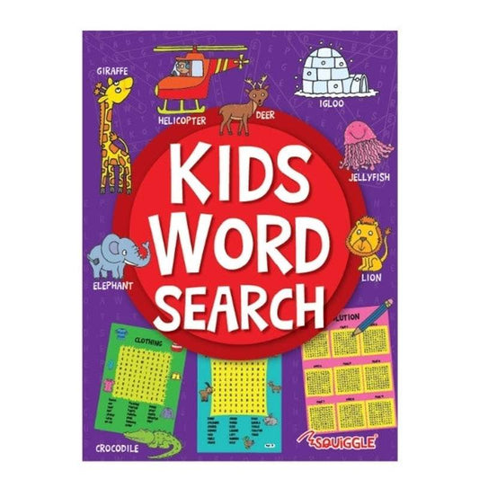 Kids Word Search Puzzle Book – Single Assorted | Fun & Engaging Word Search Puzzles | Children'S Entertainment