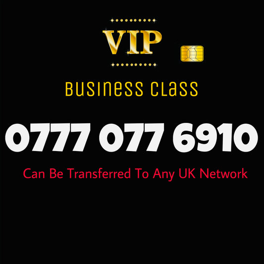 SIM CARD GOLD  BUSINESS/PERSONAL VIP EASY MEMORABLE MOBILE PHONE NUMBER: 07747 983 007 DIAMOND PLATINUM