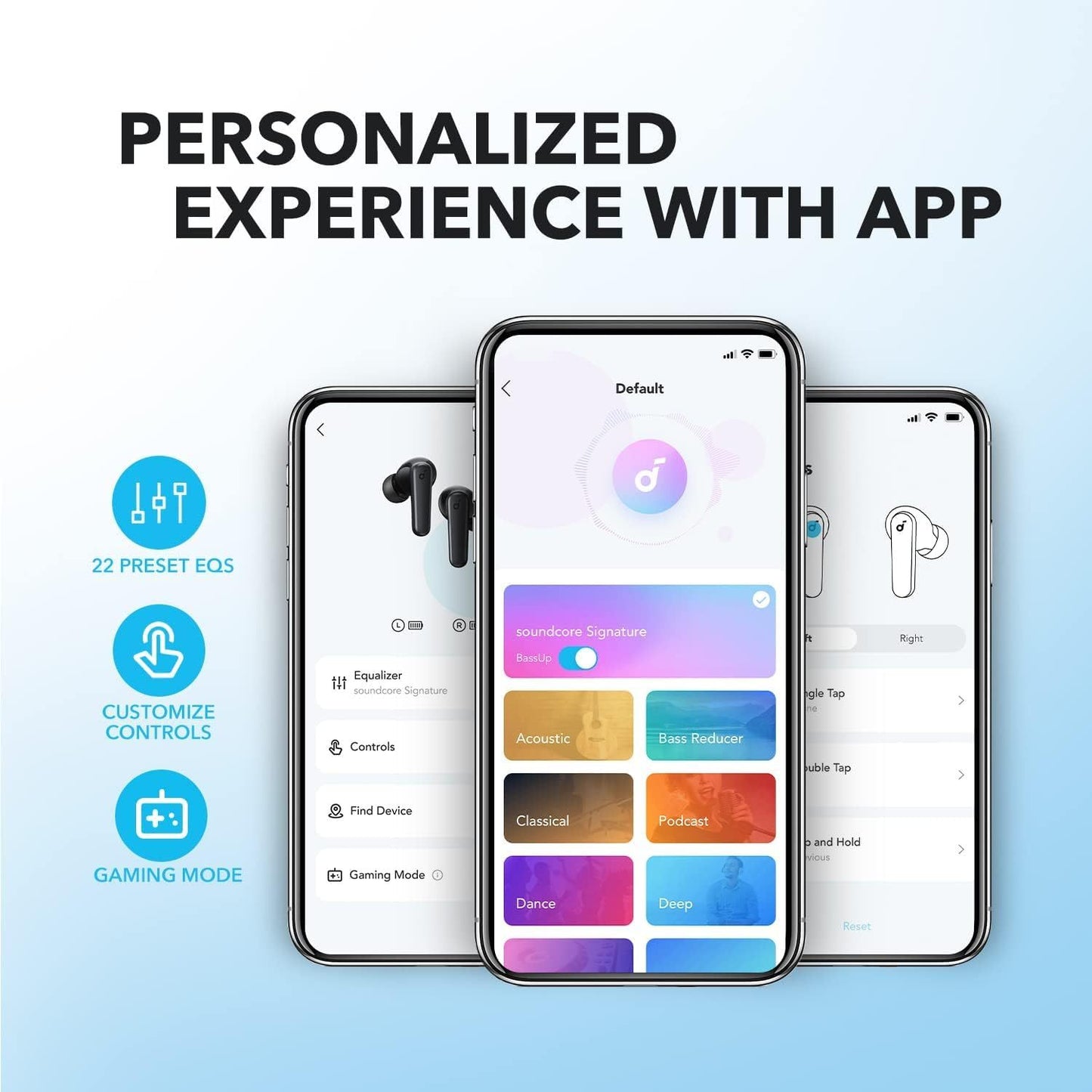 soundcore by Anker P20i True Wireless Earbuds, 10mm Drivers with Big Bass, Bluetooth 5.3, 30H Long Playtime, IPX5 Water-Resistant, 2 Mics for AI Clear Calls, 22 Preset EQs