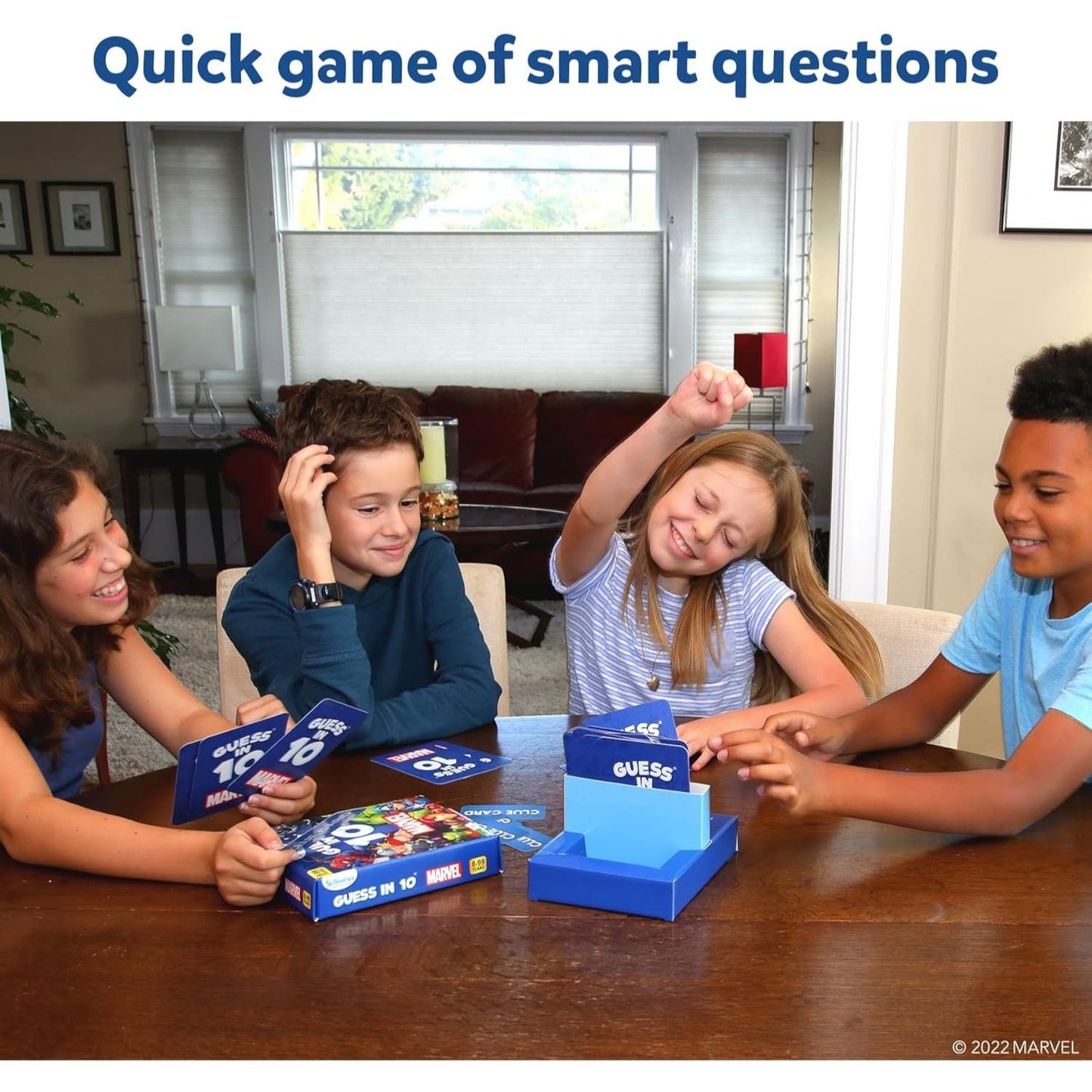 Skillmatics Guess in 10 Marvel, Perfect for Boys, Girls, Kids, Teens, Adults Who Love Card Games, Board Games, Travel Toys, Avengers, Spiderman, Iron Man