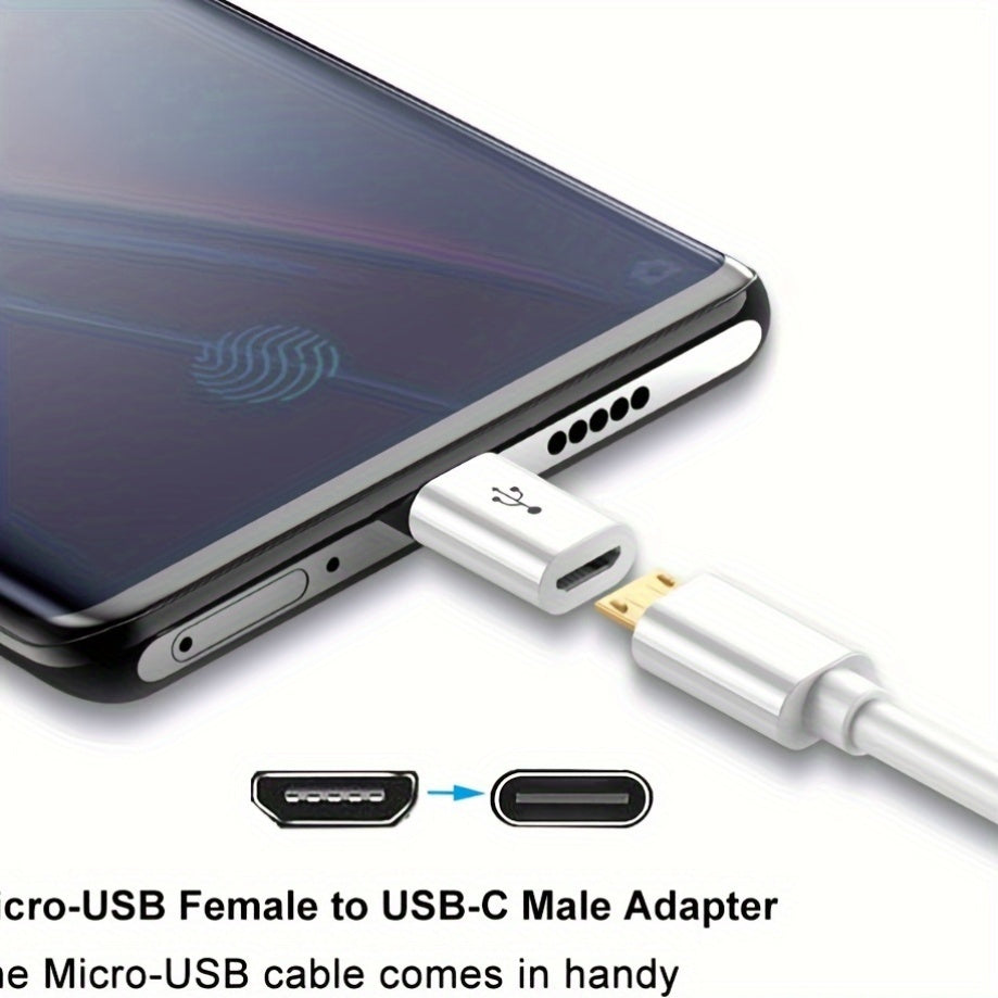 8pcs USB-C to A Male Charger OTG Converter, Micro USB to Type-C Adapter for Fast Charging And Data Transfer, USB OTG Adapter, USB Cable Connector, USB-C to A Male Charger, USB-C to A Male Adapter