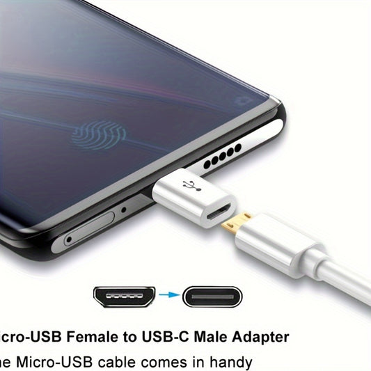 8pcs USB-C to A Male Charger OTG Converter, Micro USB to Type-C Adapter for Fast Charging And Data Transfer, USB OTG Adapter, USB Cable Connector, USB-C to A Male Charger, USB-C to A Male Adapter