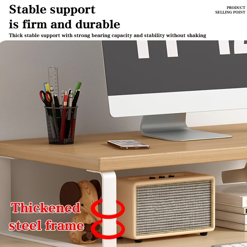 [Monitor Stand] Computer Desktop Monitor Stand Laptop TV Display Screen Riser Rack Shelf