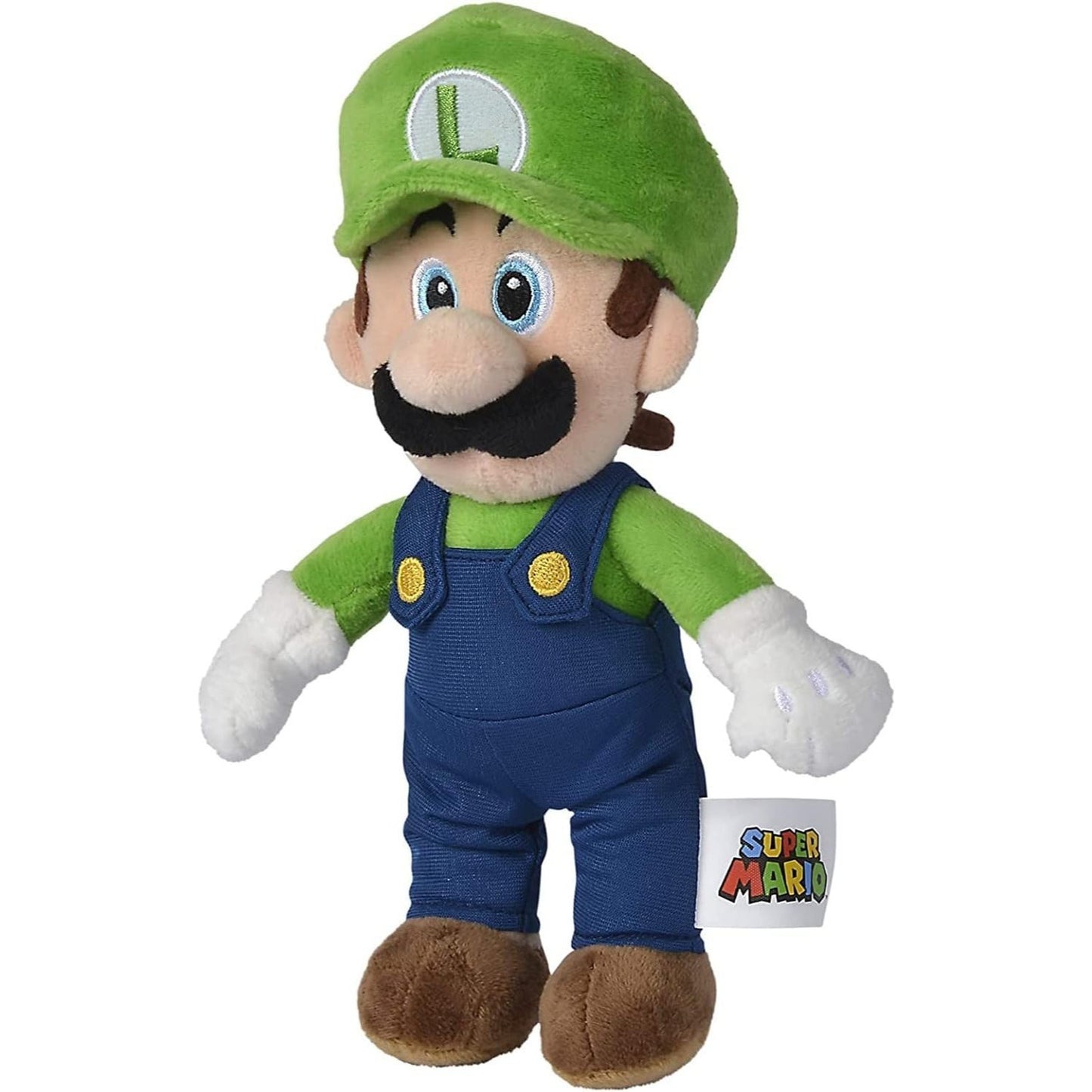Official Luigi Plush 20cm Soft Toy Character Doll Collectible Gift for Kids & Gamers