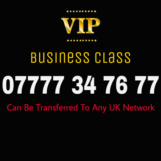 GOLD EASY VIP MEMORABLE MOBILE PHONE NUMBER DIAMOND PLATINUM SIM CARD 777777