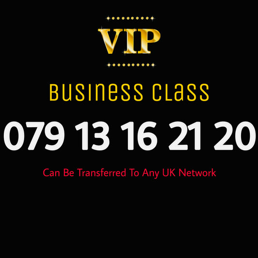 BUSINESS VIP GOLD SIM EASY MEMORABLE MOBILE PHONE NUMBER DIAMOND PLATINUM 0791316 2120