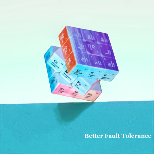 Beginner-Friendly 3x3 Chemistry Periodic Table Cube - Colorful, Durable ABS Resin Puzzle for Quick Learning & Problem-Solving Skills, Lightweight & Sticker-Free Educational Toy, Chemistry Learning Aid|Beginnerfriendly Toy|Lightweight Puzzle