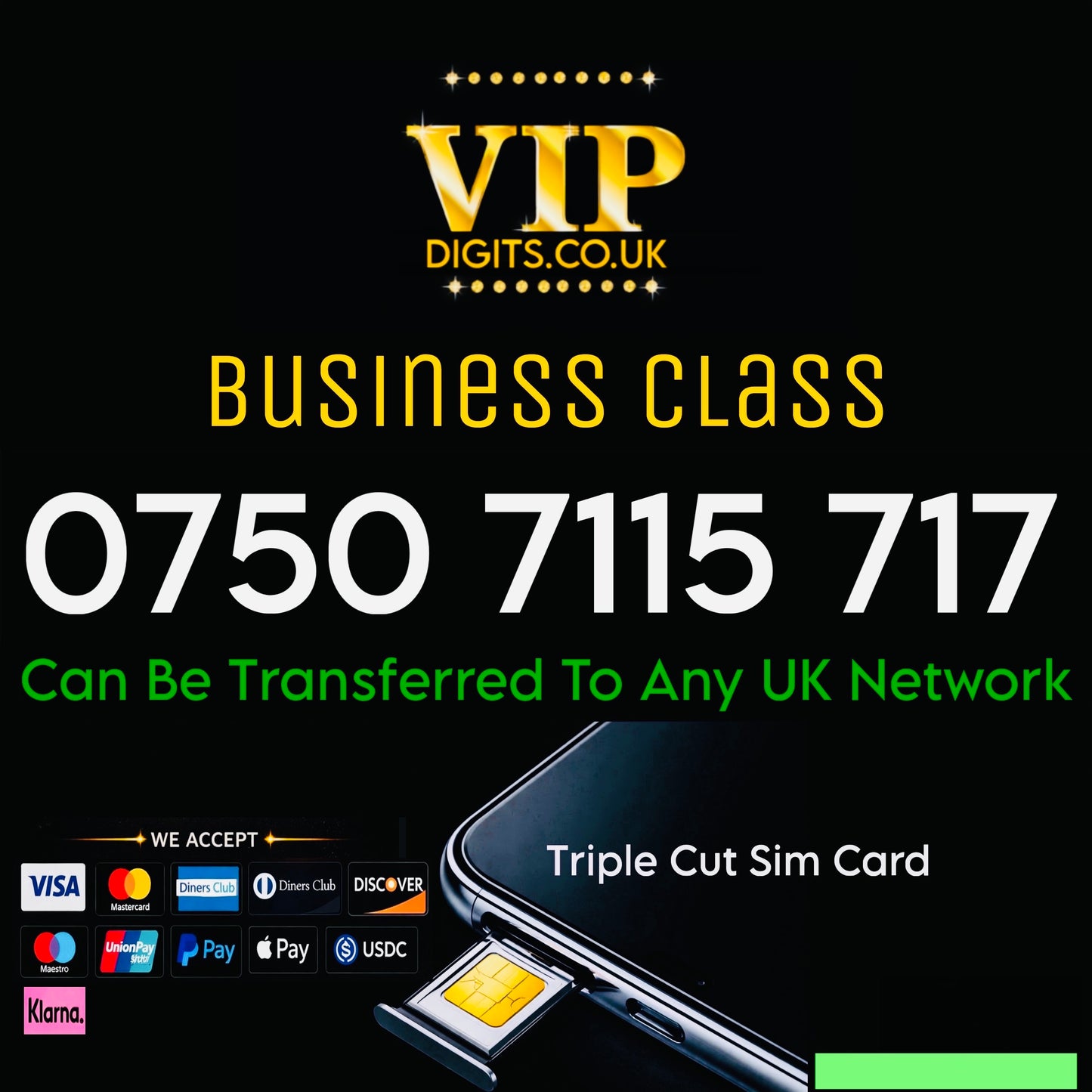 lucky 7 Premium Mobile Numbers 7777 – VIP & Special Fancy Numbers | 0750 7115 717