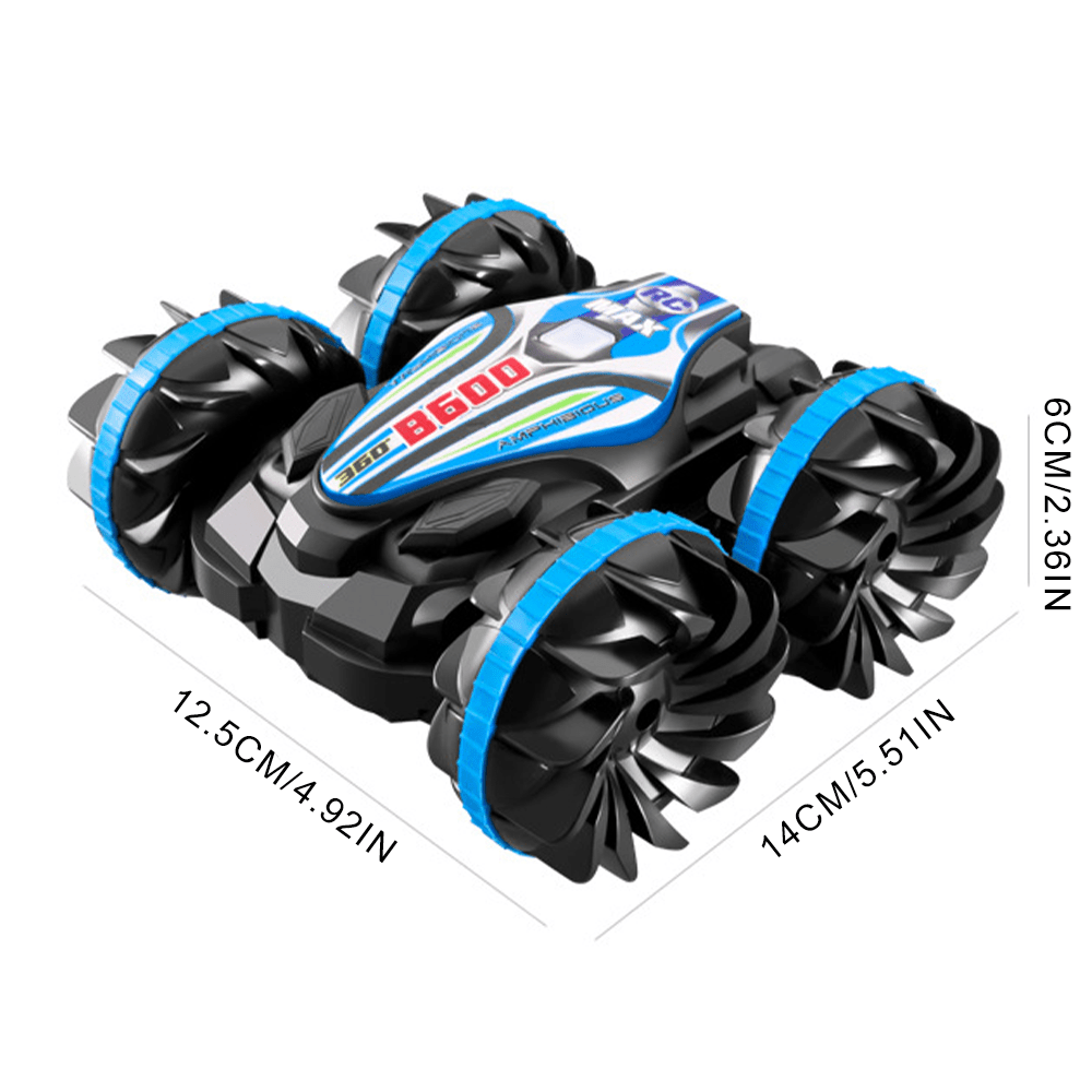 Remote Control Toy Car, Amphibious Stunt Off-Road Vehicle, Outdoor Toy, Can Float and Drive on Water, Dual Controller, Handle Remote and Wristband Remote, Supports Gesture Operation, 2025, New Year, Holiday Gift, Back-to-School Season Gift, Birthday Pres