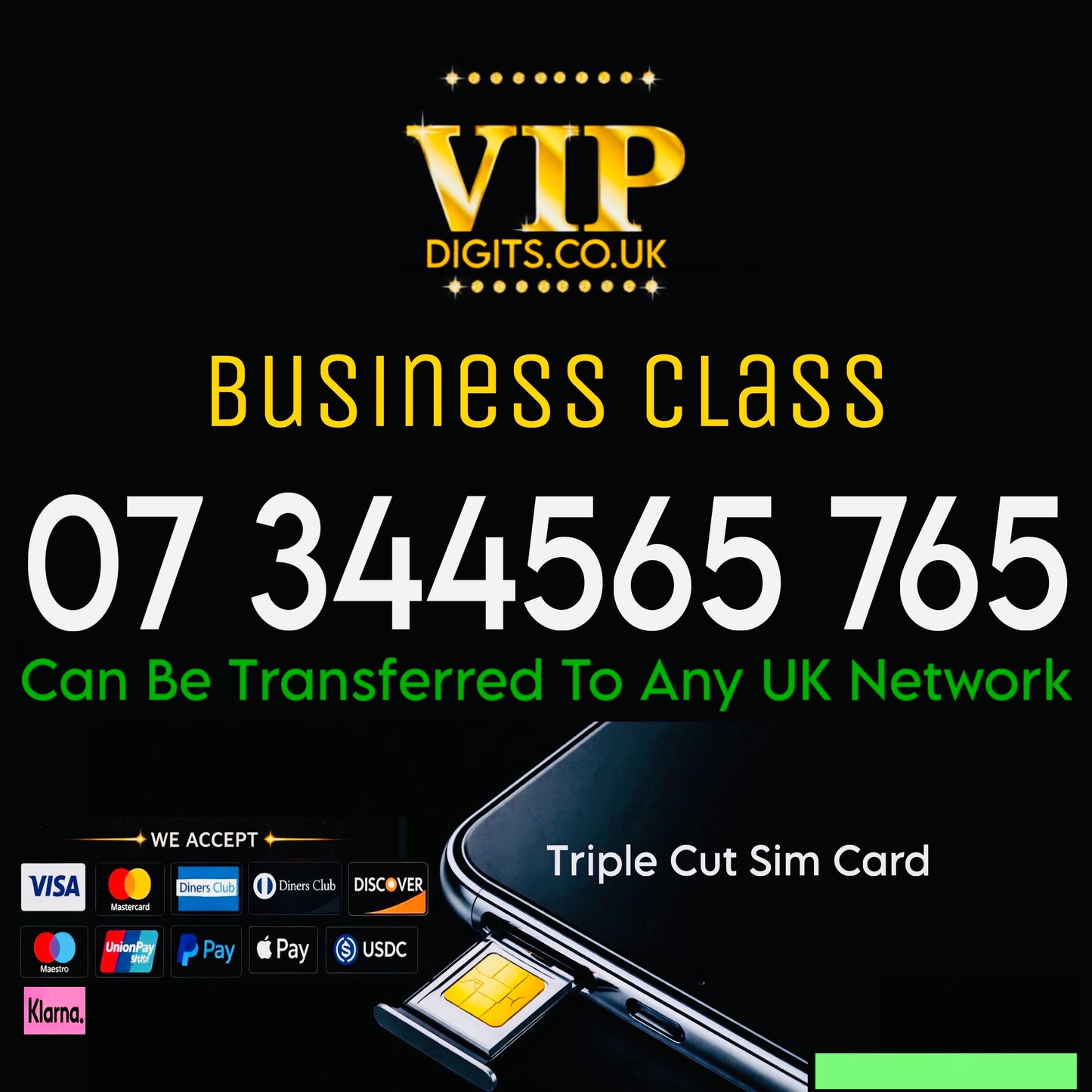 Fancy Mobile Number 345 765 – Easy to Remember VIP SIM | 073445 65 765