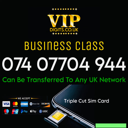 Gold Premium Mobile Numbers – VIP & Special Fancy Numbers Gold | 074 07704 944