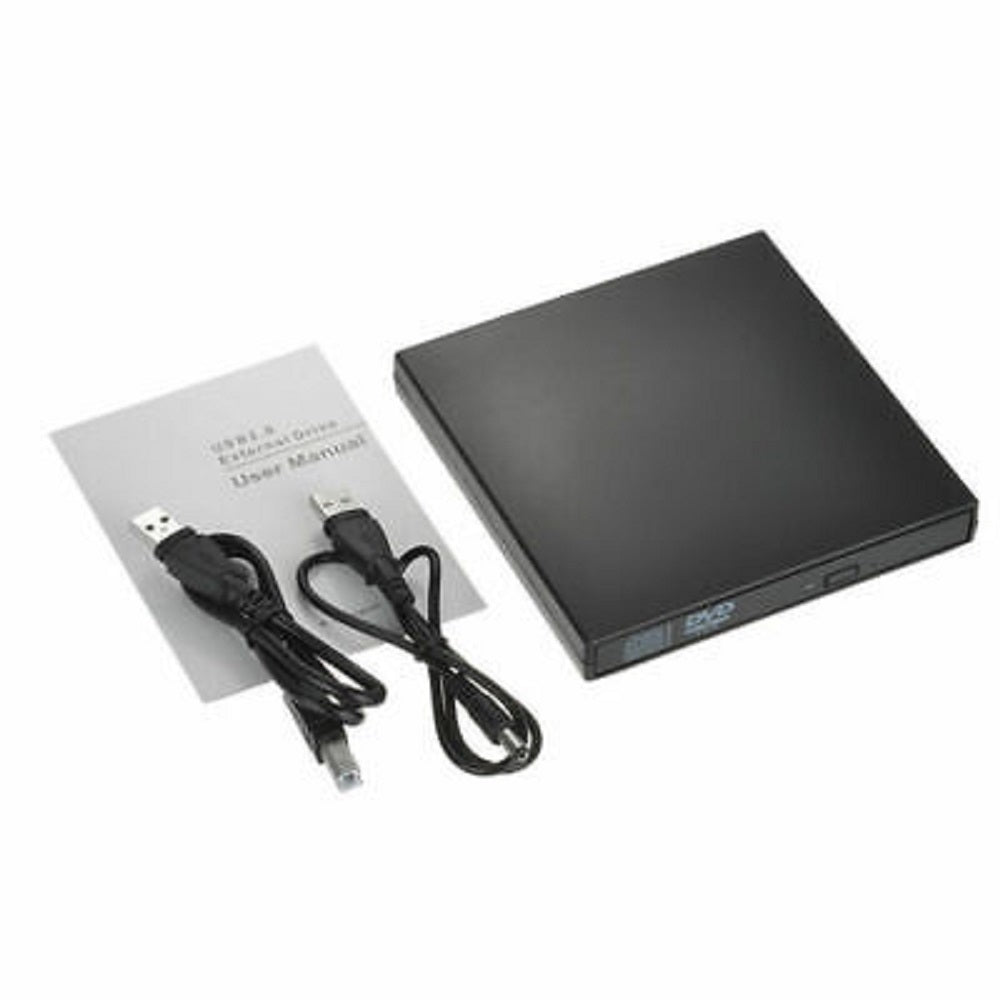 External CD DVD Drive USB 3.0 Portable DVD/CD +/-RW Burner Player External Slim Drive DVD Player For Laptop Desktop PC Macbook Windows
