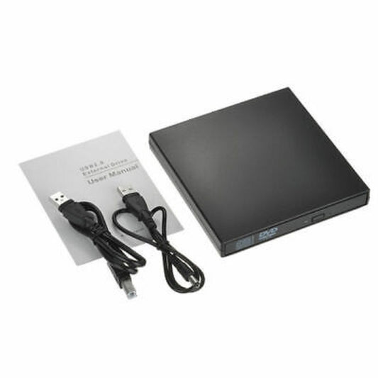 External CD DVD Drive USB 3.0 Portable DVD/CD +/-RW Burner Player External Slim Drive DVD Player For Laptop Desktop PC Macbook Windows