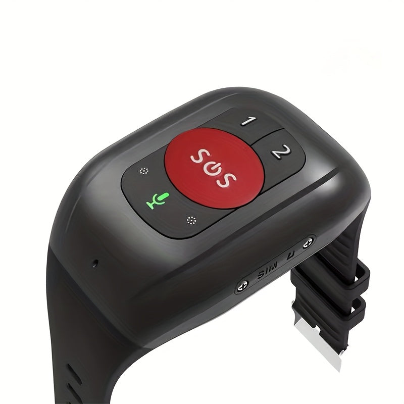 4G Lte Gps Bracelet | Wearable Adult Fall Detection, Gps Tracking, Emergency Alerts, Two Way Calling, Long Battery Life, Sos Emergency Call Button For Elderly, Disabled, Safety Monitoring, Built-In Sim Card Slot, Usb Charging