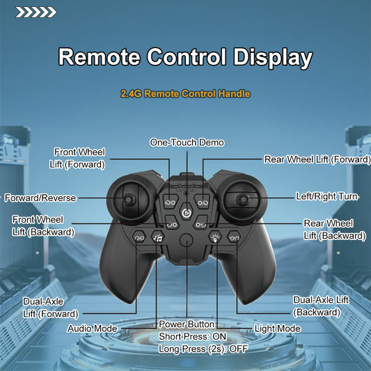 RC Robot Dog Toy | Smart Puppy Toy for Eight Wheels Remote Control Puppy,2.4GHz Remote Control Robot Pet, Function Interactive Smart Robotic Toy for Boy,Girl, Birthday Gift