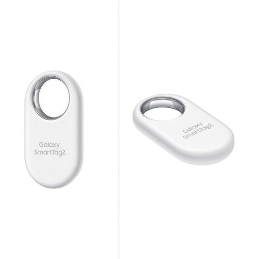 Samsung Galaxy SmartTag2 Bluetooth Tracker (4 Pack), Compass View AR, Find Lost Mode, 2 Black/2 White