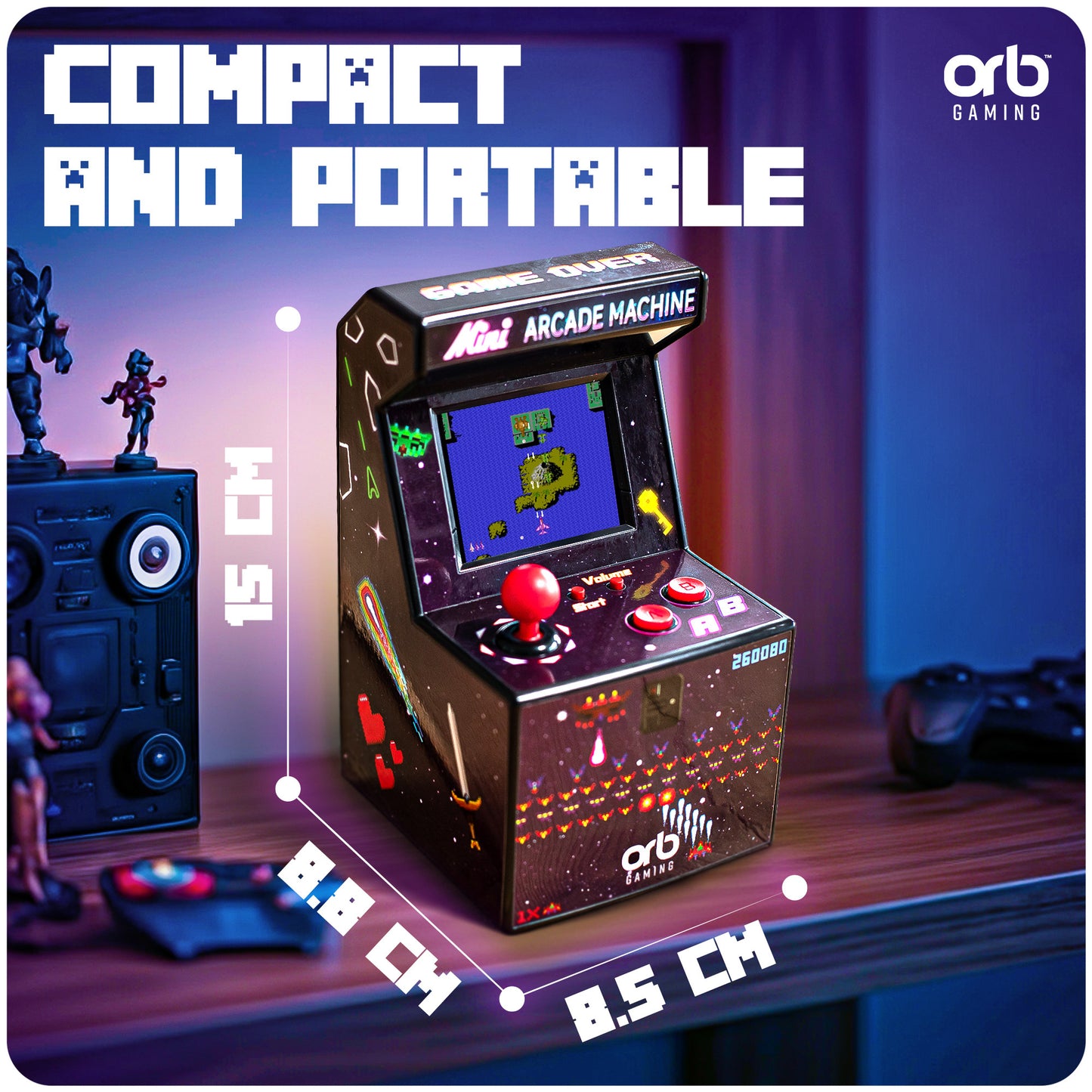 Orb - Retro Mini Arcade Machine
