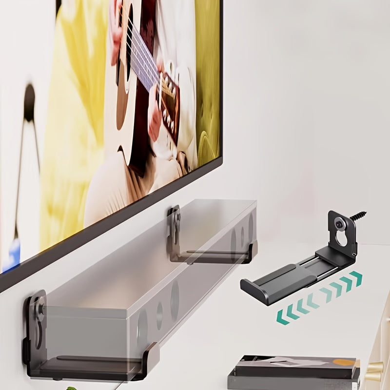 Adjustable Depth Arm Wall Brackets for The Beetronic Universal Soundbar.