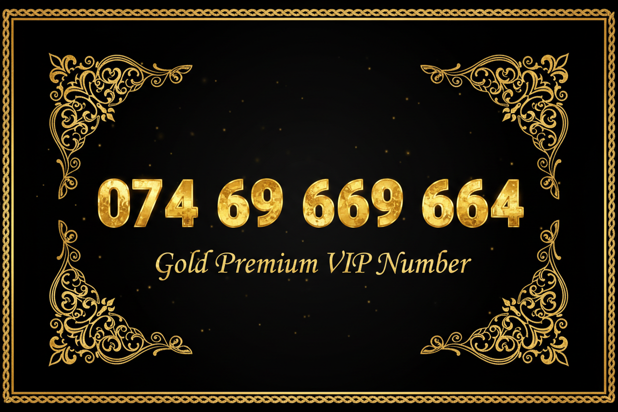 Gold Premium Mobile Numbers – VIP & Special Fancy Numbers Gold | 074 69 669 664